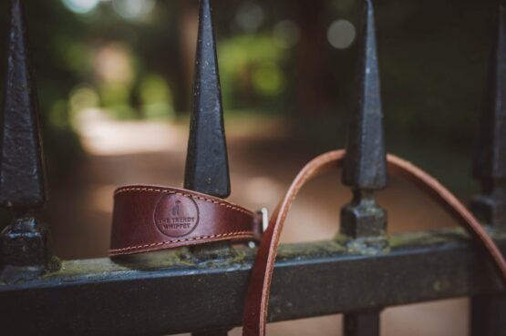 Brown Leather Whippet Greyhound Lead - Image 5