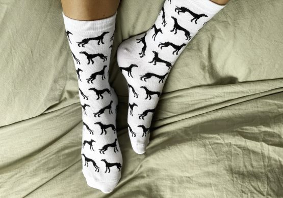 whippet greyhound socks