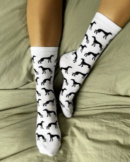 whippet greyhound socks