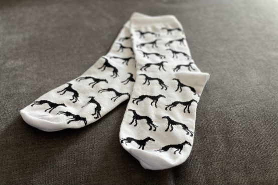 whippet greyhound socks