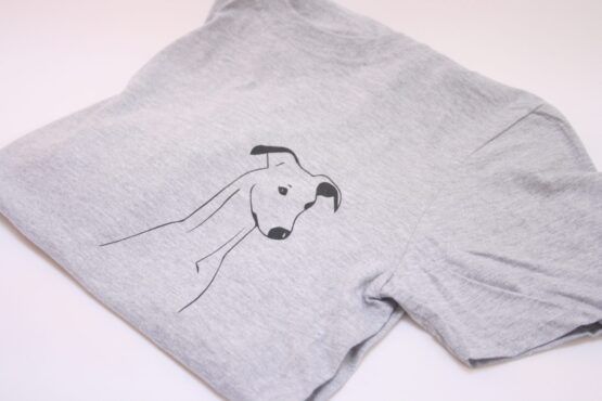 whippet greyhound tshirt