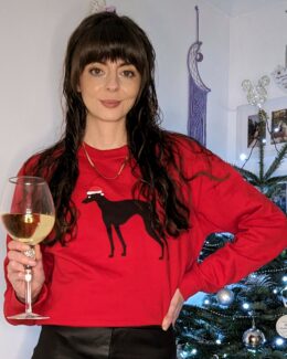 whippet greyhound jumper