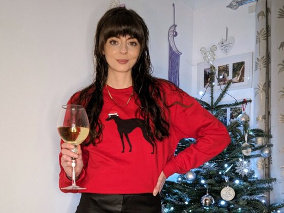 whippet greyhound jumper