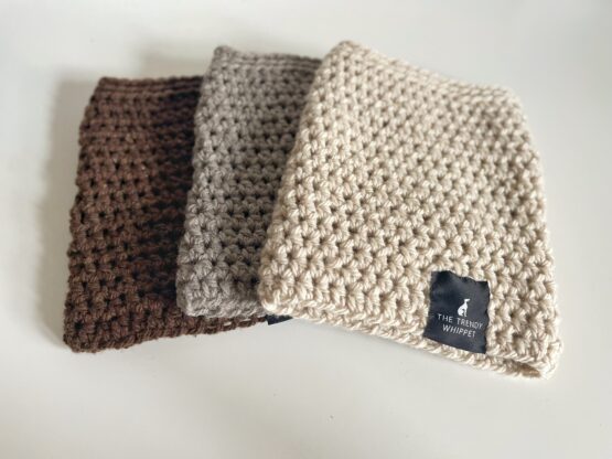 whippet greyhound snood